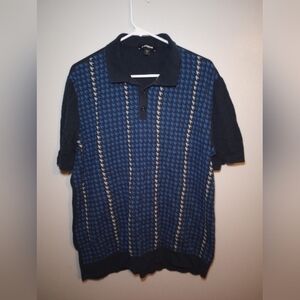 Express Men's Patterned Polo Size XL